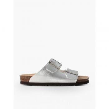 Genuins “Plata Casual” – Sandalias Planas con Planta Anatómica (Talla 41)