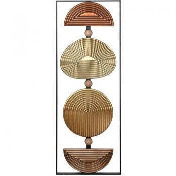 Applique Murale Style Grimalt – Forme Cadrée Noir‑Beige