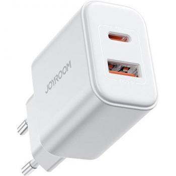 Joyroom PowerPulse 20W Dual‑Port USB‑C & USB‑A Charger