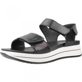 IgI&CO D.SINDY Women's Black Slip‑On Sandals