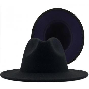 Gorra de Fieltro con Hebilla de Cinturón Fino