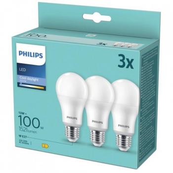 Ampoules LED PHILIPS A67 E27 13W 100W 1521lm 6500K Froid