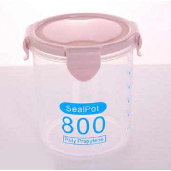 Round Sealed Glass Food Jar