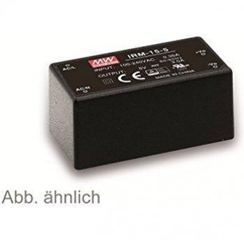 Alimentatore da circuito stampato Mean Well 15 V 1 A