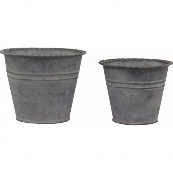 Cache-Pots Rétro Luxe – Duo