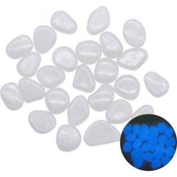 50 Cailloux Lumineux pour Chemin de Jardin