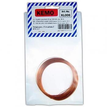 Kupferlackdraht 0,6 mm, 16 m