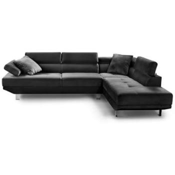 Sofá Ejecutivo Rinconera 262cm Negro