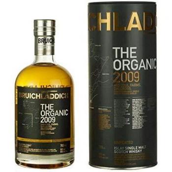 Bruichladdich THE ORGANIC Mid Coul Farms 2009 mit Geschenkverpackung
