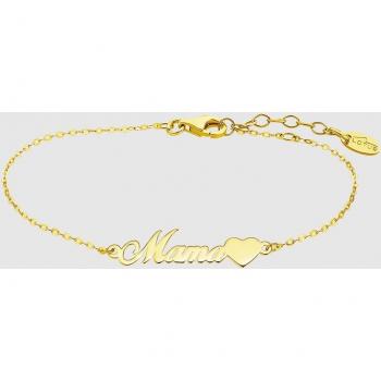 Pulsera Madre Lotus Brillante en Plata