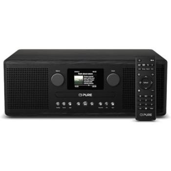 Classic C‑D6i Charming All‑In‑One Internet Radio – Black/Ash