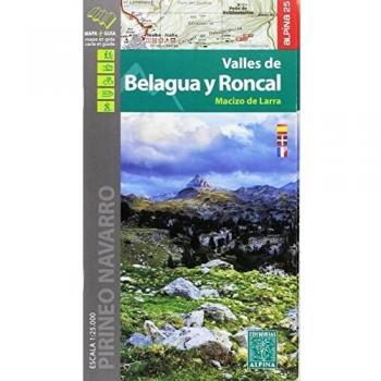 VALLES DE BELAGUA Y RONCAL – MAPA ALPINA