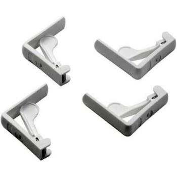 Gadget Pedrini: Molla Fermatovaglia (4 pezzi) – Bianco
