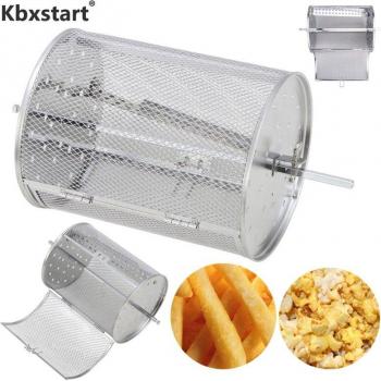 Electric Oven Rotating Mesh Cage for Air Fryer