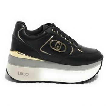 Liu Jo Sneakers Plus 01 BF5011 P0102 Nero (modello nero)