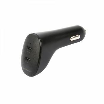 Essentials Laddare för Bil med 2x USB-C 20W