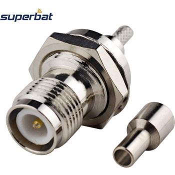 Superbat Conector Hembra TNC Invertido