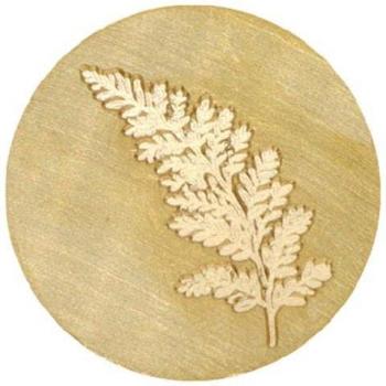 Tampon de Cire in Ottone 25mm – Fougère Oro
