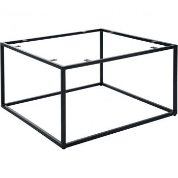 Support Noir Condor VEGA pour Table Basse – Dimensions 60x60x33,5 cm