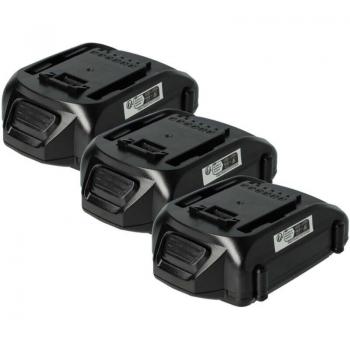 Batteries d’appoint 18 V 2000 mAh – Pack triple – Compatible Worx