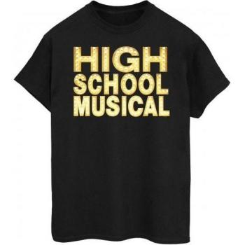T-shirt Disney Femmes – High School Musical : Logo scintillant, style décontracté