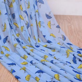 Chifón Estampado de Flor 75D