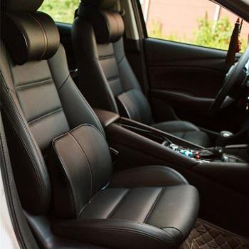PU Leather Car Seat Back Support
