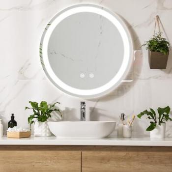 Miroir LED Maratea 50 x 50 x 3 cm