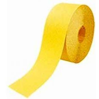 Rouleau abrasif jaune 115 mm x 5 m Gr. 180