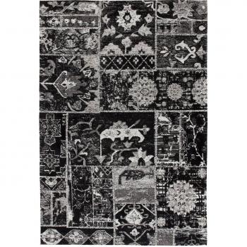 Kayoom Teppich „River 150“ – Vintage-Jacquard-Design, Baumwollrücken, rechteckig, 10 mm
