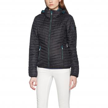 Superdry Vintage Fuji, Capa de invierno para Mujer, Negro (Washed Black), 38