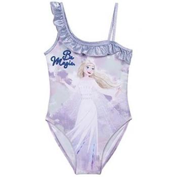 Bañador femenino Frozen azul, 7 años