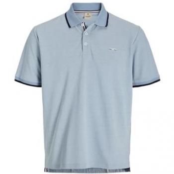 Jack & Jones T‑Shirt Bleu à Coupe Ajustée