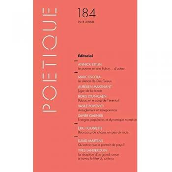 Poétique, n° 184 (Revue)