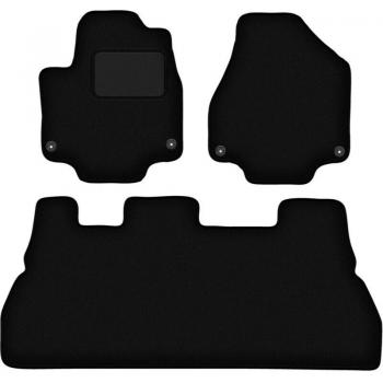Tappetini In Velluto Nero Premium per Chrysler Pacifica II 5 Posti (2017)