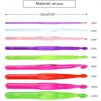 6pcs/set Knitting and Crochet Tools for Weaving and Sewing