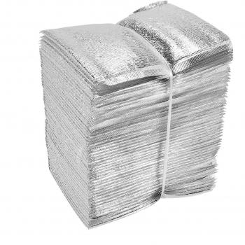 Bolsa de Alimentos Térmica Plegable 50pcs Aislamiento Plata