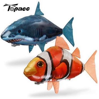 Jouet de décoration de fête Air nageur volant Clown RC poisson électrique océan