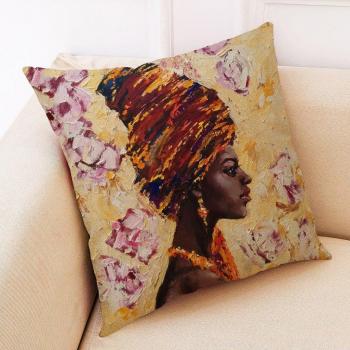 Housse de coussin ethnique
