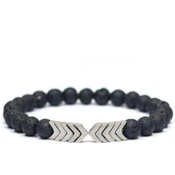 Pulsera Anticuerpo de Piedra Negra para Diabéticos