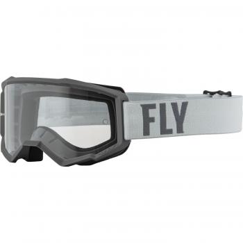 FLY Racing Occhiali Motocross Focus Grigi