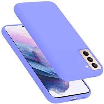 Housse silicone violet pastel – Étui Galaxy S22+ en TPU