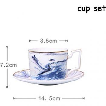 Juego platos tazas café cerámica 10 pulgadas