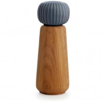Kähler Hammershøi Gewürzmühle groß, anthrazit 18 cm