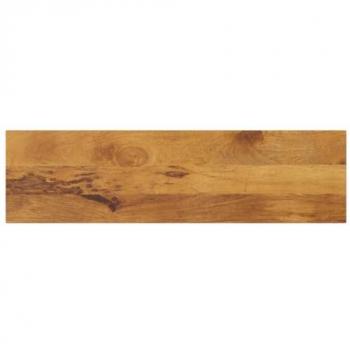 Piano Tavolo Rettangolare 100x20x2,5 cm Legno Massello Mango