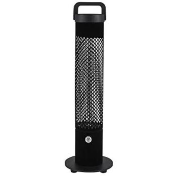 Black 1200W IP45 Rated Free Standing Heater