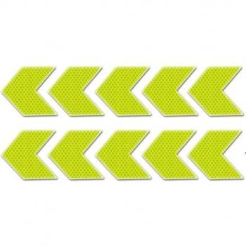 Reflective Scratch-Block Warning Sticker