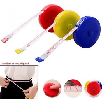 Cinta Métrica Flexible 150 cm en Tonos Variados