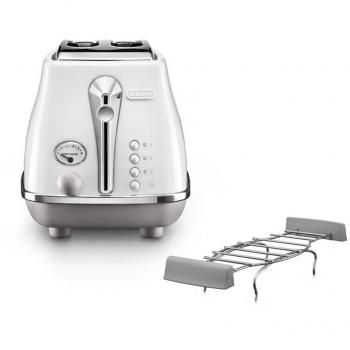 Delonghi Icona Capitals Toaster Sidney Weiß CTOC2103.W