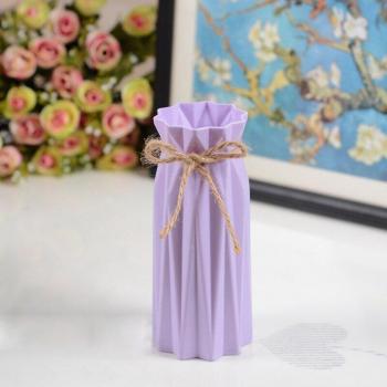 Eco-Florero de Escritorio “Blue‑Rose”